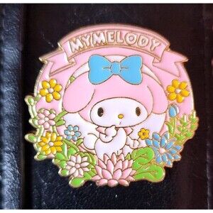 My melody Sanrio pink cute enamel pin my melody‎